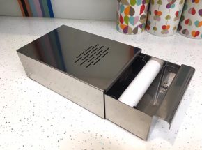 Stainless steel coffee knockout drawer